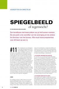 voorzitter en directeur